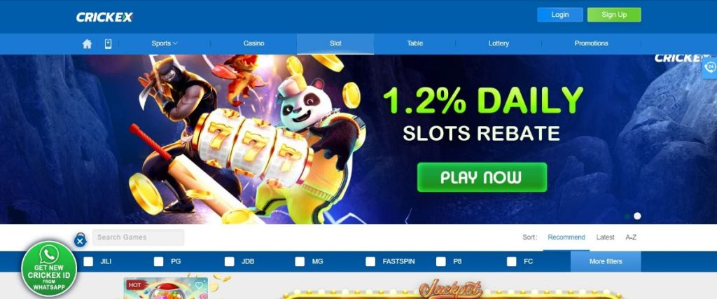 Crickex Casino Slots Bangladesh