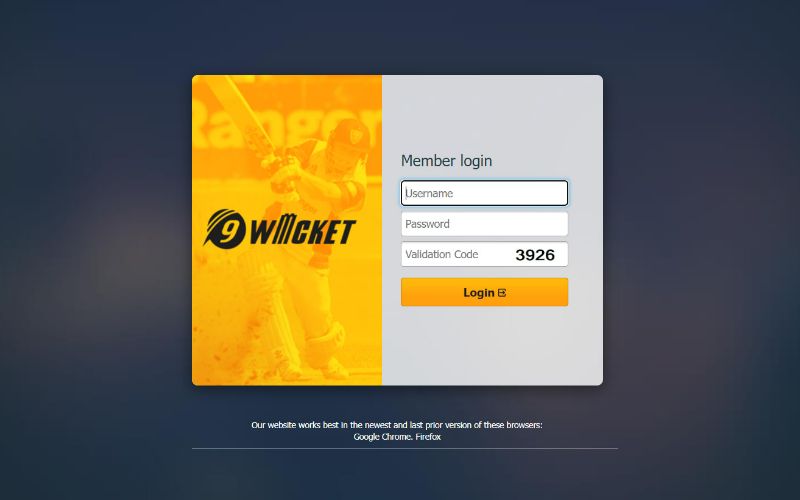 9Wickets Bangladesh Registration