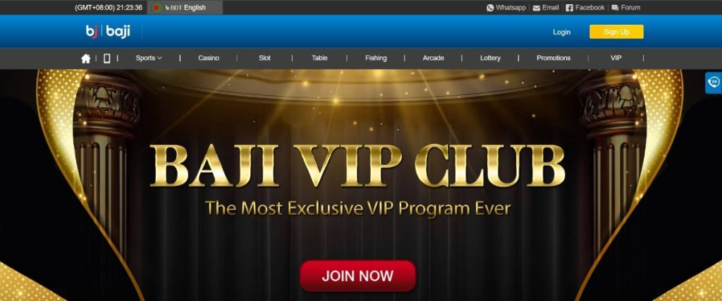 Baji Live Casino VIP Program