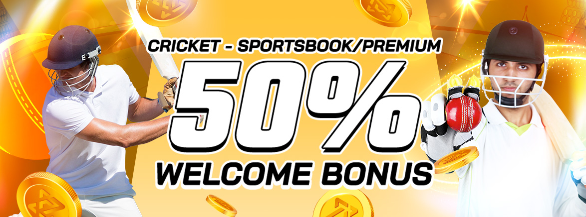 Cricket – Sportsbook/Premium Bet 50% Deposit Bonus Upto 7,777 BDT