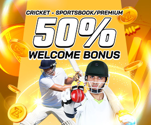 Cricket – Sportsbook/Premium Bet 50% Deposit Bonus Upto 7,777 BDT